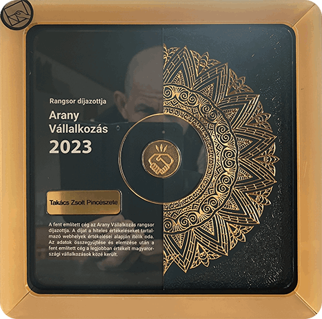 Arany vállalkozás 2023